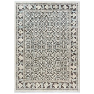 Traditional Antique-Inspired Classic Taupe Rug "Elysian" by Doris Leslie Blau For Sale