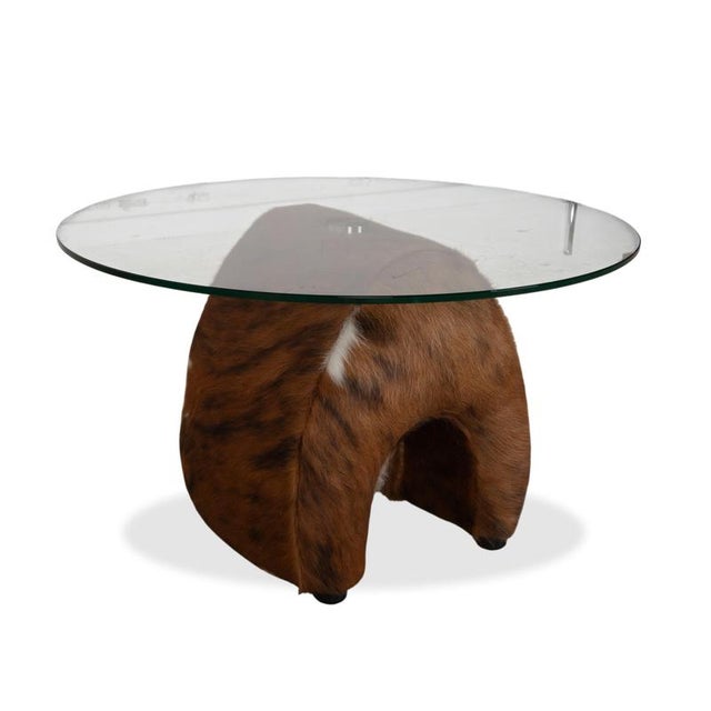 Fell Glass Coffee Table in Brown from Bretz For Sale - Image 12 of 12