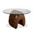 Fell Glass Coffee Table in Brown from Bretz For Sale - Image 12 of 12