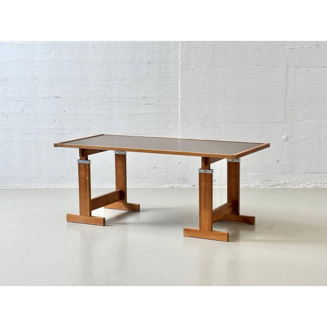 Vintage Height-Adjustable Worktable, 1970s For Sale - Image 4 of 16