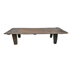 Early 20th Century Antique Naga Tribe Wood Table