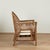 Wood French Art Deco Rattan Pair of Armchairs For Sale - Image 7 of 16