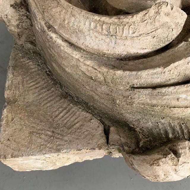1920s Large Carved Garden Gargoyle Alto Relief Sculpture For Sale - Image 11 of 11