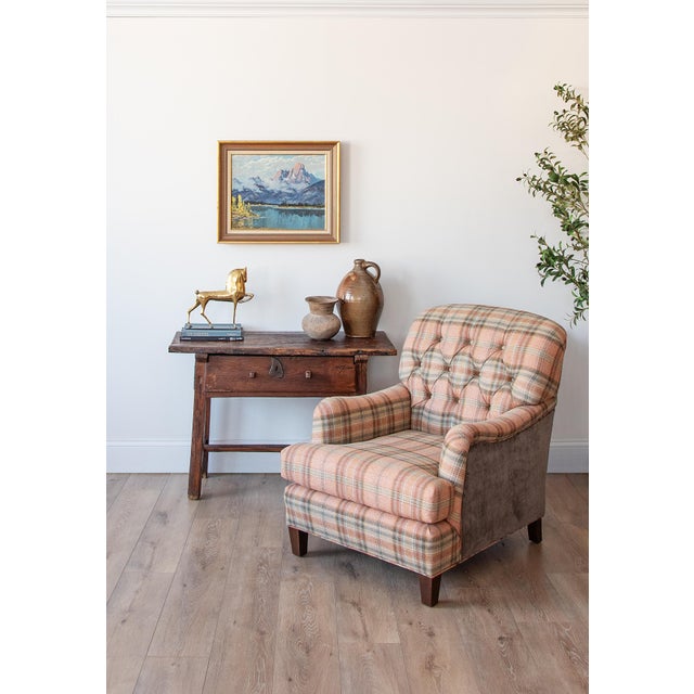 French Country Antique Provincial Farm Table With Single Drawer | Ca. 1780s For Sale - Image 3 of 3