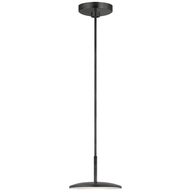 Peter Bristol for Visual Comfort Signature Dot 9" Pendant in Matte Black For Sale