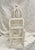 1960s Architectural White Decorative Birdcage With Domed Pavilion Silhouette For Sale In Phoenix - Image 6 of 6