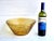 Amber Vintage 1960s Anchor Hocking Gold Lido Soreno Glass Serving Bowl For Sale - Image 8 of 10
