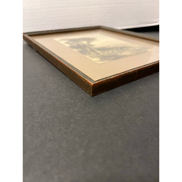 Antique Framed Coastal Landscape Print For Sale - Image 6 of 6