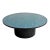 Metal Ocean Blue Pinwheel Mosaic Coffee Table For Sale - Image 7 of 7