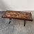 Vintage French Terracotta Tile Coffee Table with Oak and Iron Base, France For Sale - Image 12 of 12