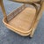 Brown Vintage Coastal Three-Tier Rattan and Wicker Bar Cart or Étagère on Casters For Sale - Image 8 of 11