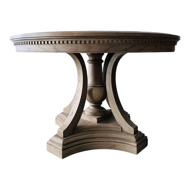 Restoration Hardware Round Dining Table Chairish