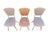 Mid-20th Century Plywood Chairs With Iron Frames For Sale - Image 4 of 12