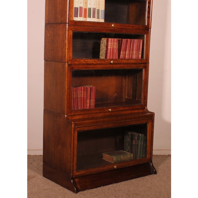 Stacking Bookcase in Oak, 1890s For Sale - Image 5 of 11