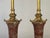 1940s Chinoiserie Table Lamps Featuring Onyx and Marble, Gilded Metal Fittings - a Pair For Sale - Image 4 of 6