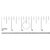 IGI Certified 1/2 Cttw Princess Cut Diamond 18K White Gold Channel Set Half Eternity Style Wedding Band Ring (H-I Color, SI2-I1 Clarity) - Size 5 For Sale In New York - Image 6 of 6