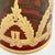 Italian Red Highball Glasses with 24k Gold Garlands from Interglass, 1980s, Set of 6 For Sale - Image 11 of 14