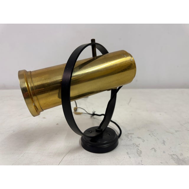 Black Model 42 Wall Lamp in Brass and Aluminium by Gino Sarfattifor Arteluce, Italy, 1960 For Sale - Image 8 of 16