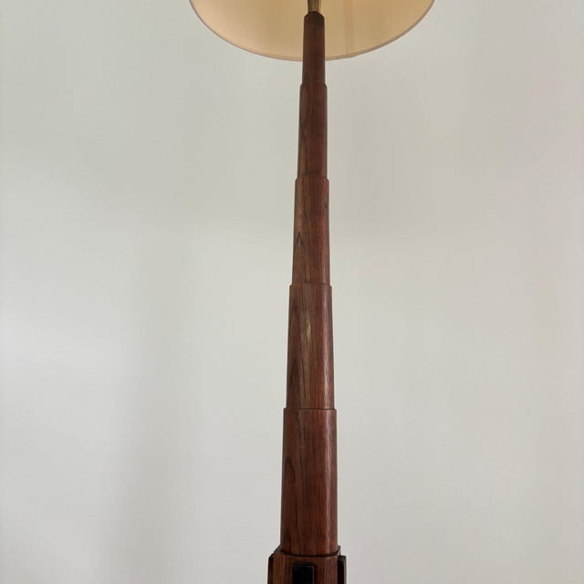 1930s Art Deco Amsterdamse School Floor Lamp, Netherlands, 1930s For Sale - Image 5 of 10