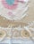 Mid-Century Modern Suzani Tribal Textile - Neutral Tan Uzbek Tablecloth, 3'11'' X 4'6'' For Sale - Image 3 of 9