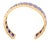 Tory Burch Rectangular Resin Cuff Gold Plated One Size Talosel Style For Sale In Los Angeles - Image 6 of 8