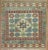 Vintage Wool 20th Century Caucasian Mat Rug - 2'6" x 2'8" For Sale - Image 4 of 4