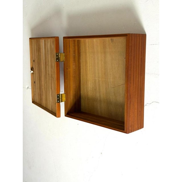 1960s Trip Trap Wall Cabinet in Teak For Sale - Image 5 of 6