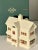 Traditional Lenox Holiday Village Porcelain Buildings and Train Cars, Seven-Piece Set For Sale - Image 3 of 12