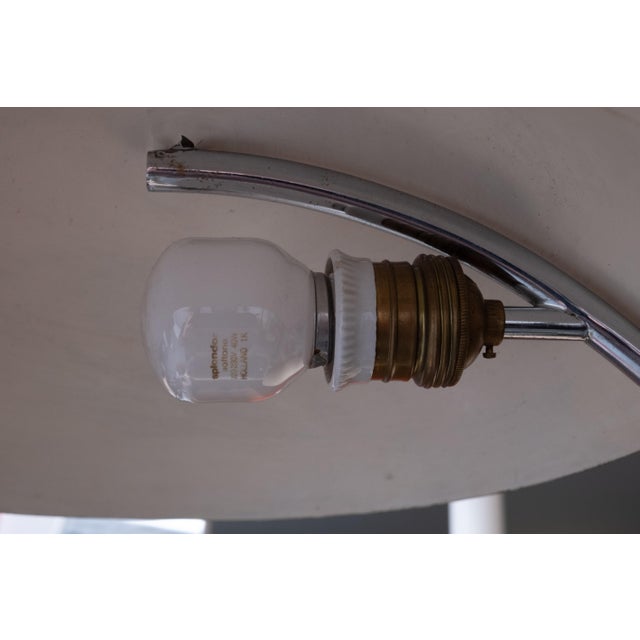 Silver Modernist Bauhaus Desk Lamp by Kurt Versen for Daalderop KDM Royal Holland, 1930s For Sale - Image 8 of 9