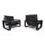 Hombre Leather Lounge Chairs by Burkhard Vogtherr for Rosenthal, 1970, Set of 2 For Sale - Image 13 of 18
