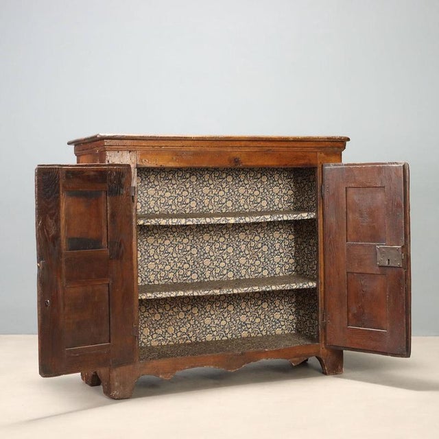 Chestnut Sideboard with Bipartite Paneled Doors For Sale - Image 3 of 13