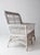 Antique Early 20th Century White Wicker Loveseat For Sale - Image 11 of 15