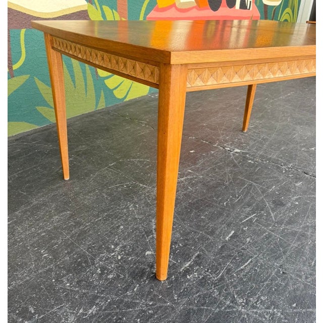Mid Century Broyhill Diamond Head Dining Set For Sale - Image 13 of 16