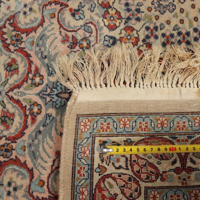 Kashmir Rug in Wool For Sale - Image 9 of 10