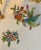 1980s Herend Leaf Form Dish With Hand-Painted Floral Decoration For Sale - Image 6 of 9