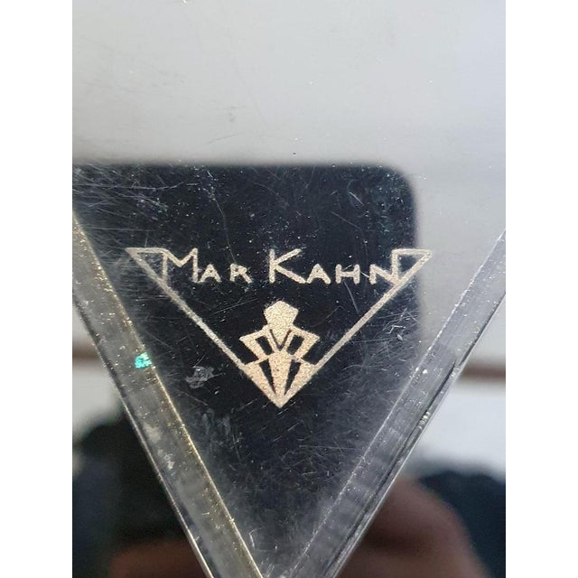 1960s Art Deco Style Acrylic Glass Trinket Box, 1960s For Sale - Image 5 of 9