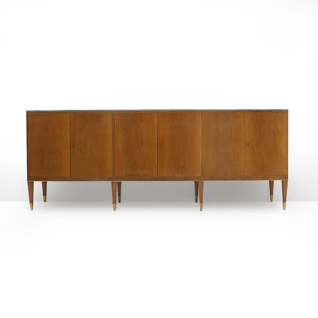 Brown Sideboard by Gio Ponti, 1950s For Sale - Image 8 of 8