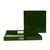 Contemporary Saint Tropez Square Tray Set of 2 - Wild Green For Sale - Image 3 of 10