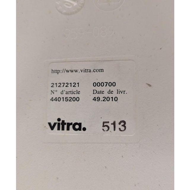 Upholstered Chair in Grey by Vitra Eames For Sale - Image 6 of 7