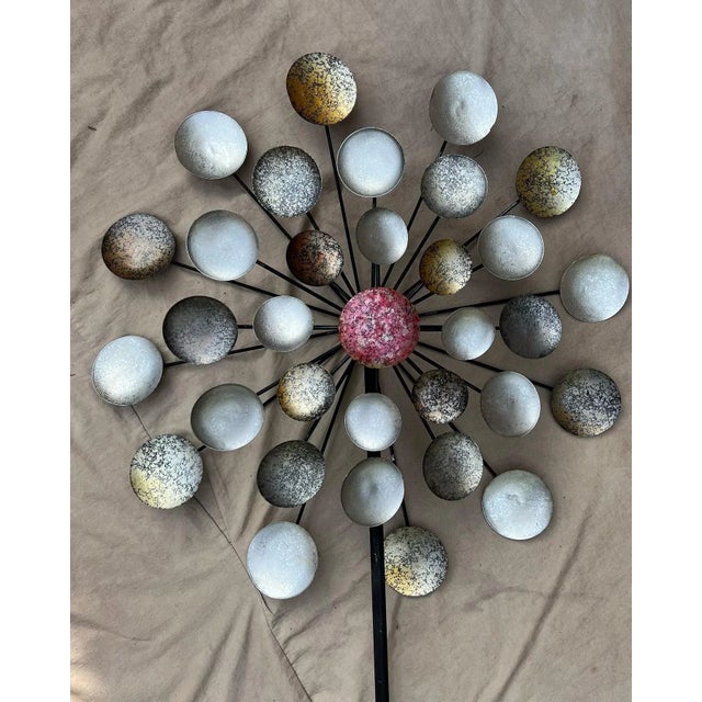 Mid-Century Whirligig Spinning Garden Ornament For Sale - Image 4 of 10