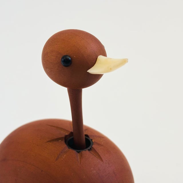 Mid 20th Century MCM Senshukai Wood Royal Pet - Ostrich For Sale - Image 5 of 8