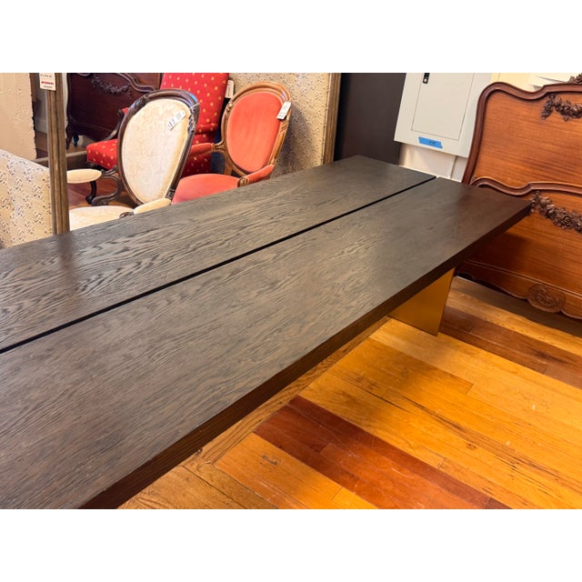 Thomas Bina & Ed Robinson for Restoration Hardware Channel Rectangular Dining Table For Sale - Image 9 of 12