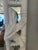 Serge Roche Style White Palm Beach Hollywood Regency Wall Mirrors -a Pair For Sale - Image 9 of 10