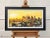 Yellow Painting of Sunset in Los Angeles California Usa by British Landscape Artist For Sale - Image 8 of 13