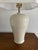Contemporary Simon Pearce Tall Ivory Handmade Pottery Lamp For Sale - Image 3 of 8