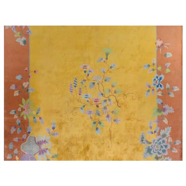 Art Deco Chinese Art Deco Rug For Sale - Image 3 of 11