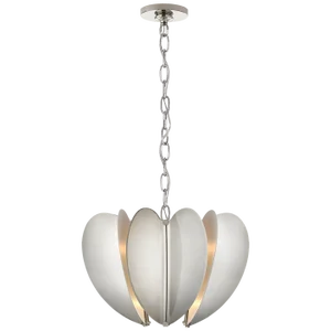Kate Spade New York for Visual Comfort Signature Danes Small Chandelier in Polished Nickel