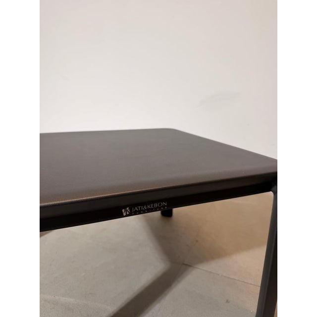 Teak and Garden Outdoor Side Table For Sale - Image 3 of 7