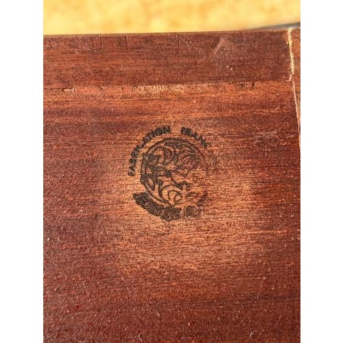 Metal Large Louis XV Marquetry Sideboard with Marble Top For Sale - Image 7 of 8