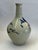 1920s Antique Korean Sake Bottle With Underglaze Blue Flower For Sale - Image 5 of 12